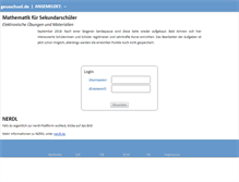Tablet Screenshot of geusschool.de